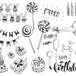Pre-Designed Letterpress birthday Polymer Plate KF152