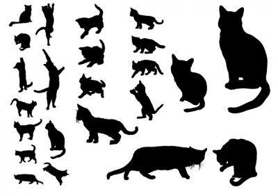 Letterpress Cats plate