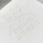 Ice White Shimmer Letterpress bronzing powder