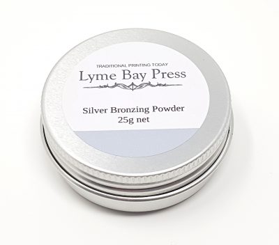 Silver Letterpress Bronzing Powders