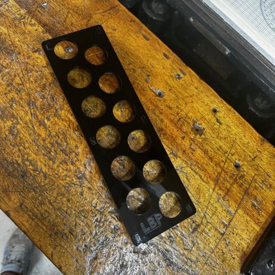 Black Acrylic tube rack