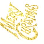 Gold Glitter thermo powder