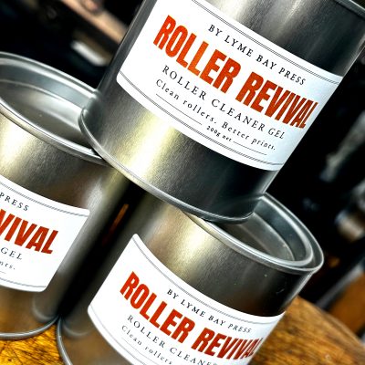 Letterpress Roller Revival Gel in 200g tin
