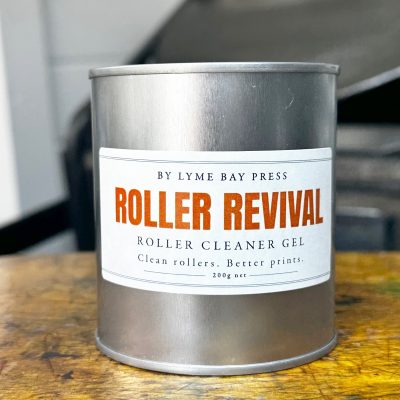 Letterpress Roller Revival Gel in 200g tin